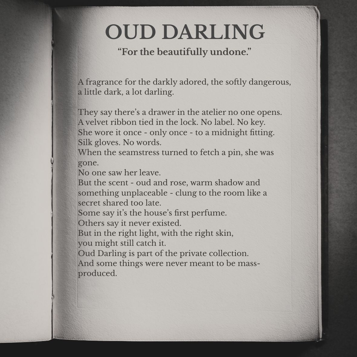 OUD DARLING 50ml Extrait de Parfum