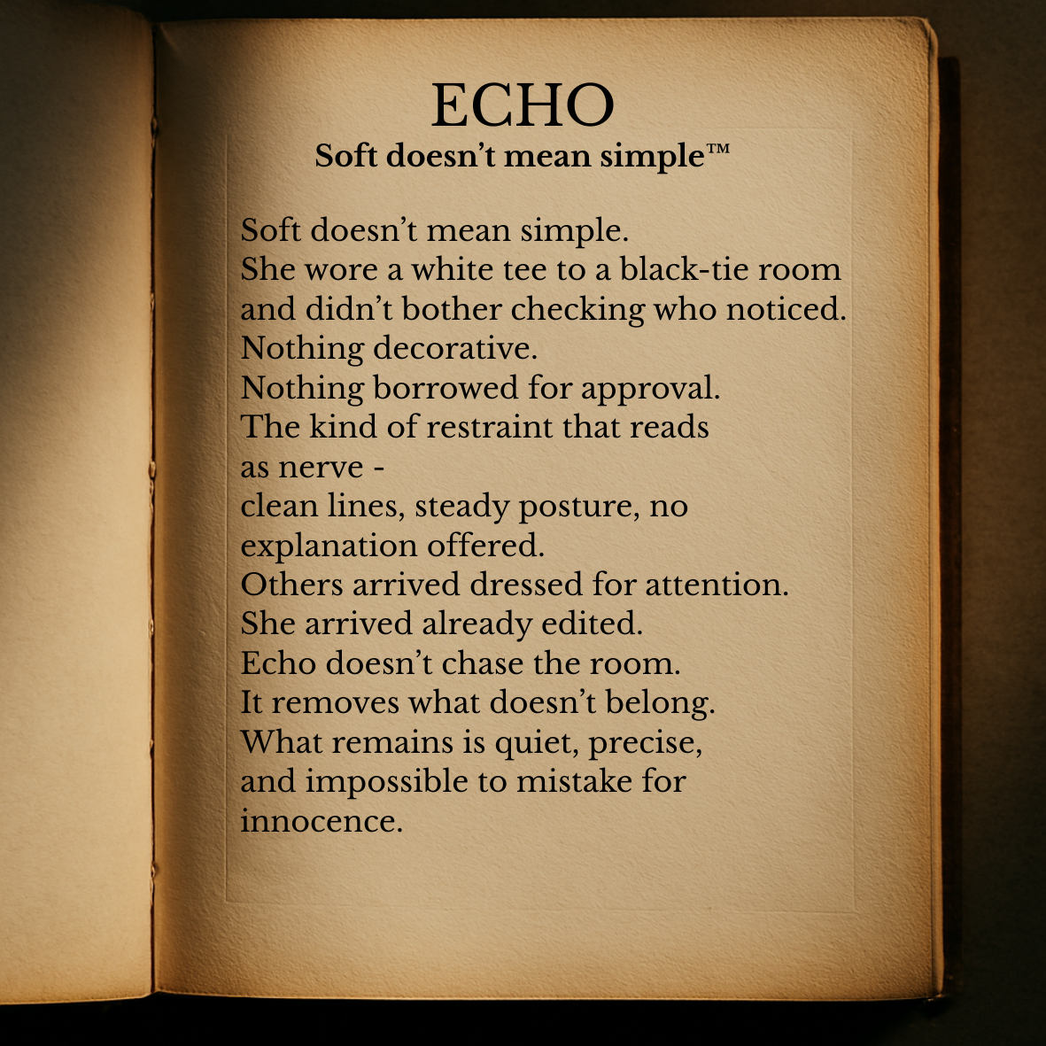 ECHO 50ml Extrait de Parfum