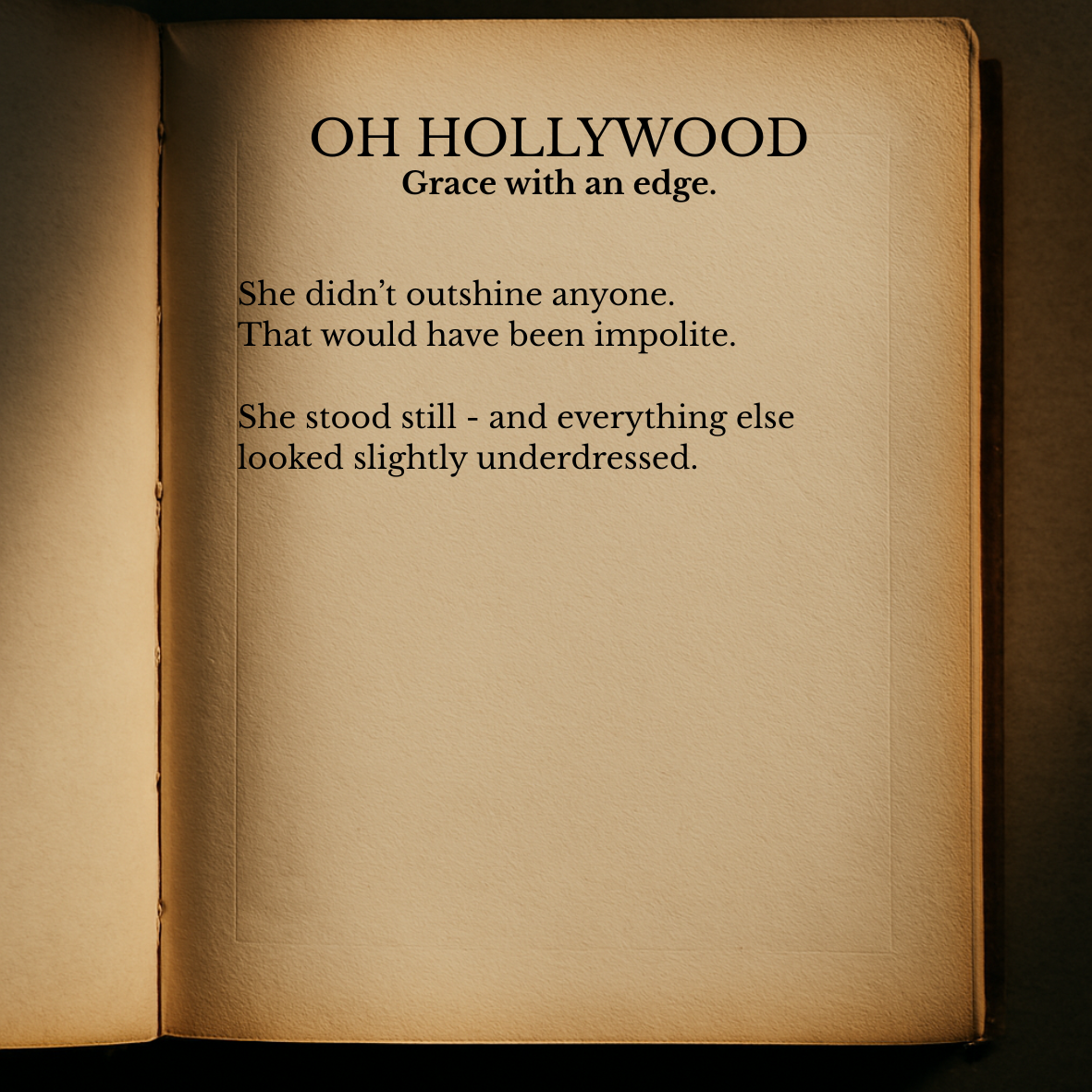 OH HOLLYWOOD 50ml Extrait de Parfum