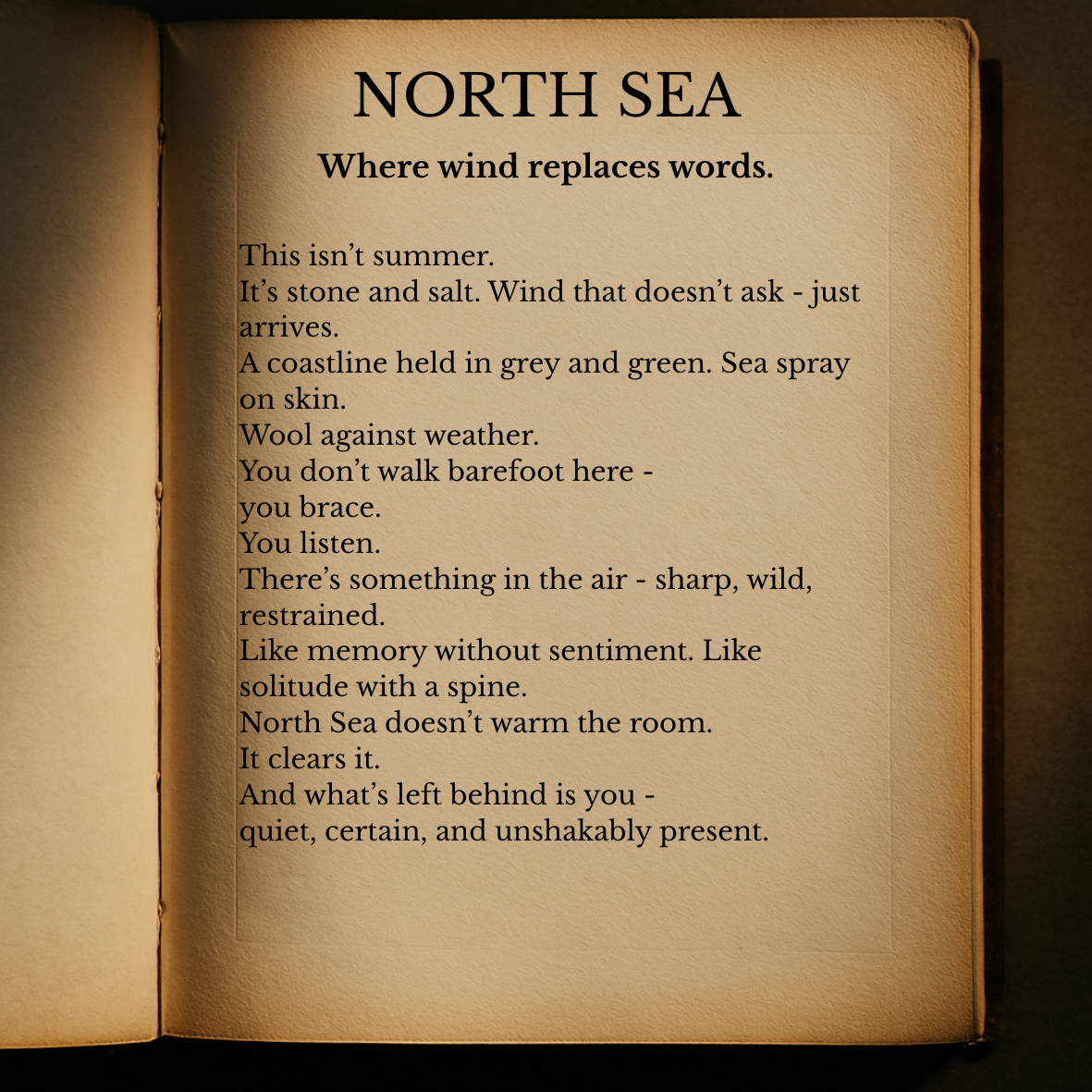 NORTH SEA 50ml Extrait de Parfum for men